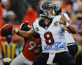 Matt Schaub Autographed 8x10 Horizontal Passing Photo- JSA W Authenticated