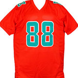 Mike Gesicki  Autographed Orange Pro Style Jersey-Beckett W Hologram *Black