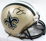 Darren Sproles Autographed New Orleans Saints Mini Helmet- Beckett W Hologram