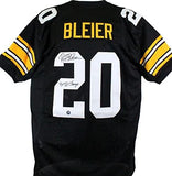 Rocky Bleier Autographed Black Pro Style Jersey w/ 4x SB Champs-Prova *Black