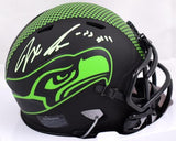 Jaxon Smith-Njigba Autographed Seahawks Eclipse Speed Mini Helmet- Fanatics