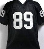 Bryan Edwards Autographed Black Pro Style Jersey - Beckett W Auth *8