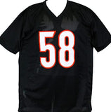 Joseph Ossai Autographed Black Pro Style Jersey-Beckett W Hologram