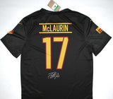 Terry McLaurin Autographed Washington Commanders Black Nike Game Jersey-Fanatics