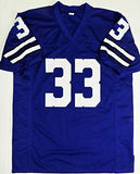 Tony Dorsett Autographed Blue Pro Style Jersey - Beckett W Auth *R3