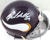 Jared Allen Autographed Minnesota Vikings 61-79 Mini Helmet- Beckett *Silver