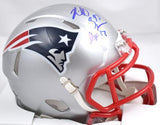 Richard Seymour Autographed Patriots Speed Mini Helmet w/HOF - Beckett W Holo