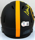 Donnie Shell Signed Steelers Eclipse Speed Mini Helmet w/ HOF-Beckett W Hologram