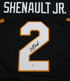 Laviska Shenault Jr Autographed Black College Style Jersey - Beckett W Auth *2