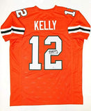 Jim Kelly Autographed Orange College Style Jersey- PSA/DNA Authenticated