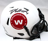 Taylor Heinicke Signed Washington Lunar Speed Mini Helmet-Beckett W Hologram