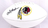 Art Monk Autographed Washington Logo Football- Beckett W Hologram *Black