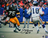 Joe Greene Autographed 16x20 HM Photo V. Vikings w/HOF - Beckett W Hologram *Blk