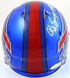 OJ Simpson Autographed Buffalo Bills Flash Speed Mini Helmet- JSA W *White