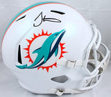 Tyreek Hill Autographed Miami Dolphins F/S Speed Helmet-Beckett W Hologram