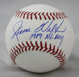 Jerome Walton Autographed Rawlings OML Baseball w/ 1989 NL ROY Insc - JerseySour