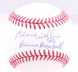 Bernie Williams Signed Rawlings OML Baseball w/ Bernie Baseball - Beckett W Holo