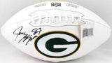 Jace Sternberger Autographed Green Bay Packers Logo Football - JSA W Auth *Black