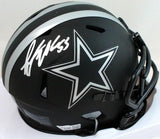 Leighton Vander Esch Autographed Dallas Cowboys Eclipse Mini Helmet-Fanatics