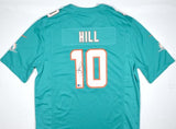 Tyreek Hill Autographed Miami Dolphins Nike Teal Game Jersey-Beckett W Hologram