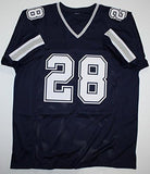 Darren Woodson Autographed Blue Dbl Stitch Pro Style Jersey *2- JSA Witness Auth