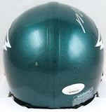 Michael Vick Autographed Philadelphia Eagles Mini Helmet-JSA W *Silver