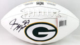 Jace Sternberger Autographed Green Bay Packers Logo Football - JSA W Auth *Black