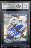 1990 Pro Set #685 Emmitt Smith Auto Dallas Cowboys BAS Autograph 10