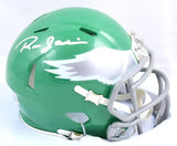 Ron Jaworski Autographed Eagles Alternate 2023 Speed Mini Helmet-Beckett W Holo