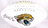 Fred Taylor Autographed Jacksonville Jaguars Logo Football - Beckett W Hologram