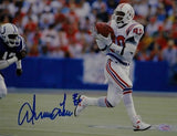 Irving Fryar Autographed Patriots 8x10 Catching the Ball Photo - SGC Auth