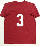 Calvin Ridley Autographed Red College Style Jersey- JSA W Authenticated