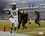 Keenan Reynolds Autographed Navy Midshipmen 8x10 Against Army Photo- JSA W Auth