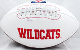 Ka'Deem Carey Bear Down Autographed Arizona Wildcats Logo Football- JSA W Auth