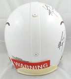 UT Quad Autographed Texas Longhorns F/S Speed Authentic Helmet - JSA W