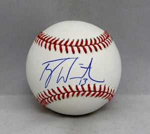 Tyler White Autographed Rawlings OML Baseball- JSA Witnessed Auth