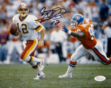 Gus Frerotte Autographed Redskins 8x10 Against Denver Photo- JSA Witnessed Auth