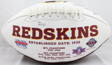 Gus Frerotte Autographed Washington Redskins Logo Football- JSA Witnessed Auth