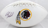 Jay Schroeder Autographed Washington Redskins Logo Football- JSA Witnessed Auth