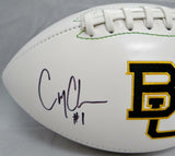 Corey Coleman Autographed Baylor Bears Logo Football- JSA Witnessed Auth