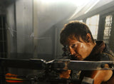 Norman Reedus Signed Walking Dead 16x20 Crouching W/ Crossbow Photo *S -JSA Auth