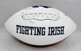 Will Fuller Autographed Notre Dame Irish Logo Football- JSA W Play Like a Champ