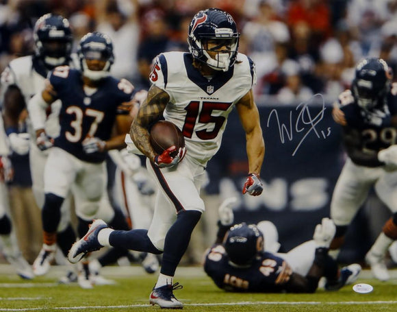 Will Fuller Autographed Houston Texans 16x20 Horizontal Running Photo-JSA W Auth