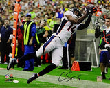 Courtland Sutton Signed Broncos 16x20 Sideline Catch PF Photo- JSA W Auth *Black