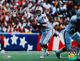 Steve Grogan Autographed Patriots 8x10 Photo-The Jersey Source Auth *Silver