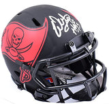 Warren Sapp Signed Buccaneers Eclipse Speed Mini Helmet w/HOF-Beckett W Hologram