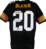 Rocky Bleier Autographed Black Pro Style Jersey w/ 4x SB Champs-Beckett W Holo