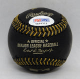 Mike Piazza Autographed Rawlings OML Black Baseball W/ HOF- PSA/DNA Auth