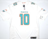 Tyreek Hill Autographed Miami Dolphins Nike White Game Jersey-Beckett W Hologram