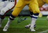 Dan Fouts Autographed San Diego Chargers 16x20 Photo Looking to Pass JSA W Authe